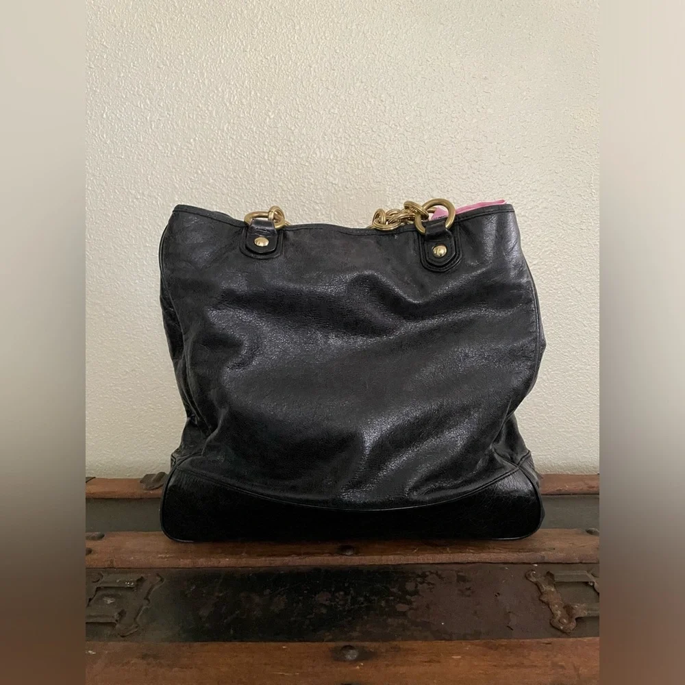 Vintage Coach Poppy collection genuine leather handbag purse ~ - Picture 3 of 16